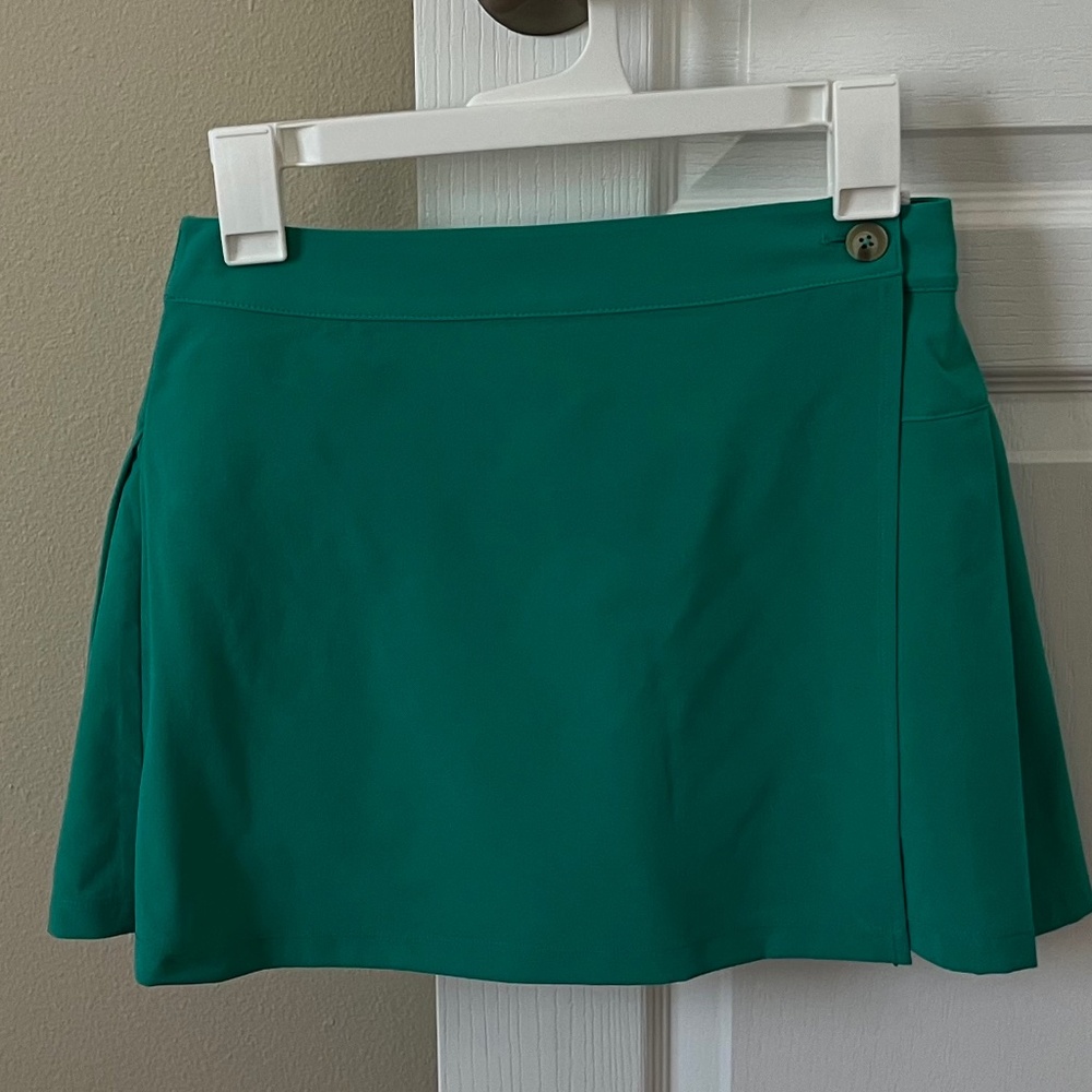 Puma Golf Wrap Skirt, Pleated Back, Modern Fit, sits at Natural Waist